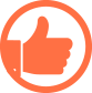 Thumb Circle Orange