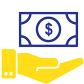 Dollar Hand Icon