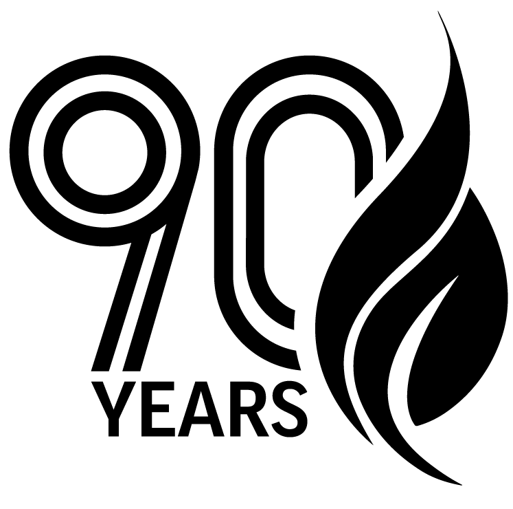 Celebrating 90 years Logo